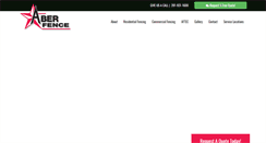 Desktop Screenshot of aberfence.com